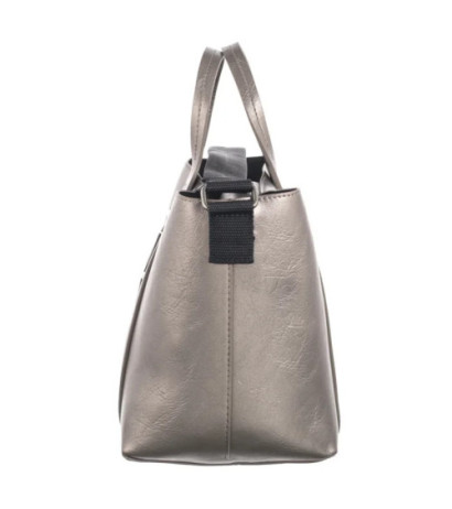 Tommy Hilfiger Tjw City Bold Mini Tote Silver AW0AW16501 (TH1208-a) handbag