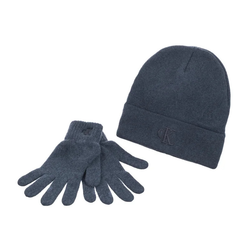 Calvin Klein Gift Beanie & Gloves Mono K50K512469 PPK (CK597-a) cap