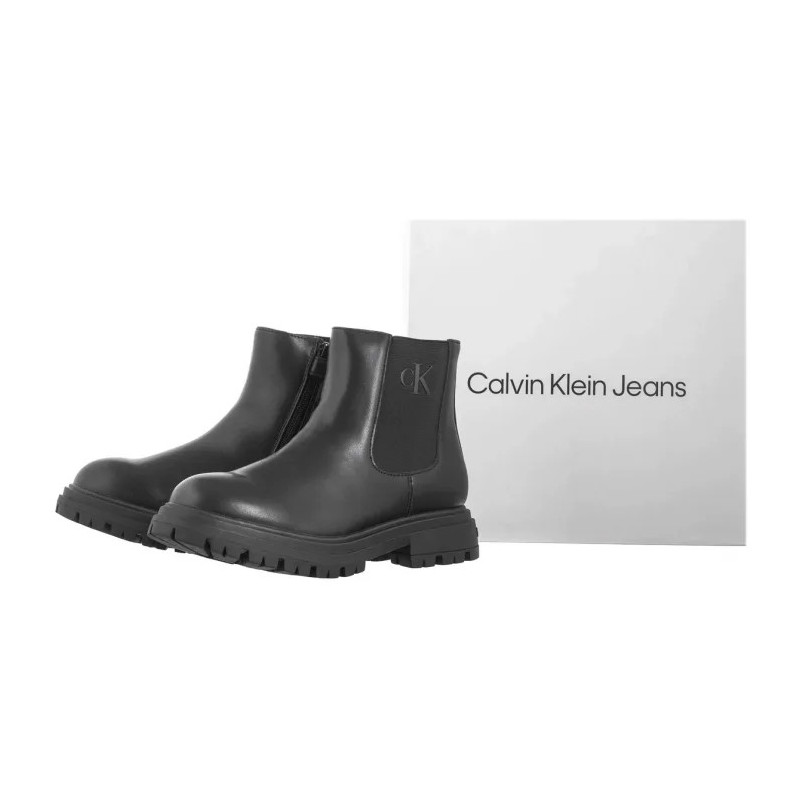 Calvin Klein Chelsea Boot Black V3X5-81097-1355999 (CK599-a) shoes