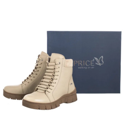 Caprice Beżowe 9-23241-43 402 Beige Nappa (CP426-a) shoes