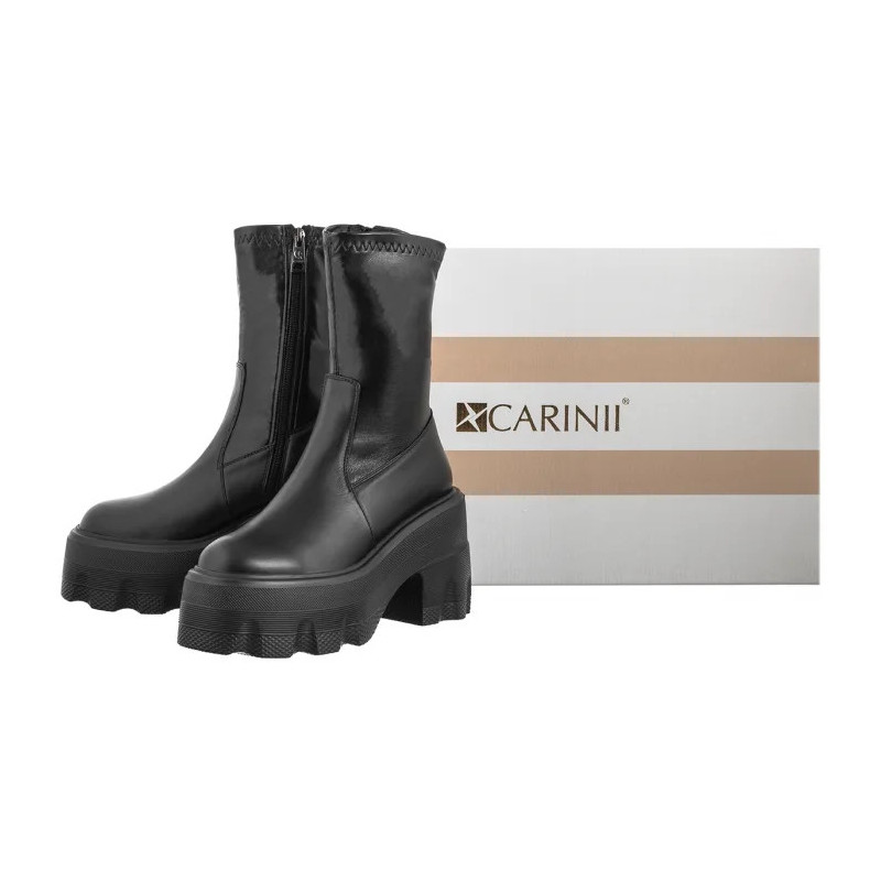 Carinii Czarne B9903___-E50-000-000-G67 (CI782-a) shoes