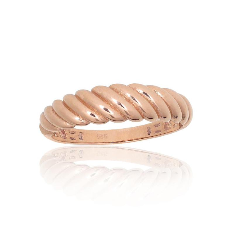 Gold ring 1101190(Au-R), Red Gold 585°