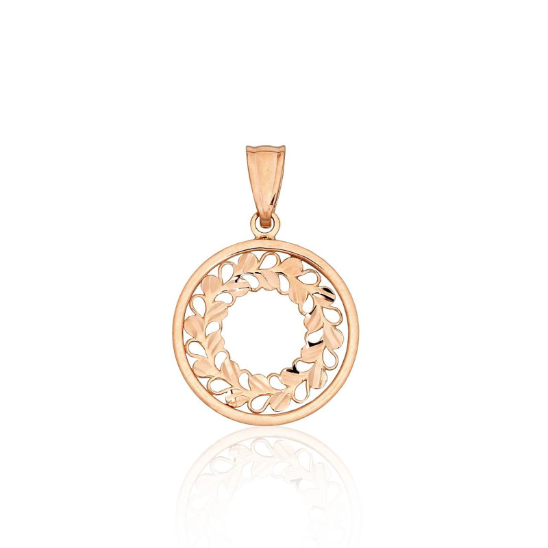 Gold pendant 1301122(Au-R), Red Gold 585°