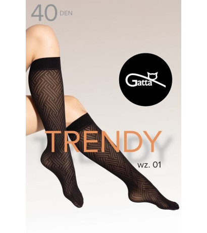 Gatta knee-high socks with...