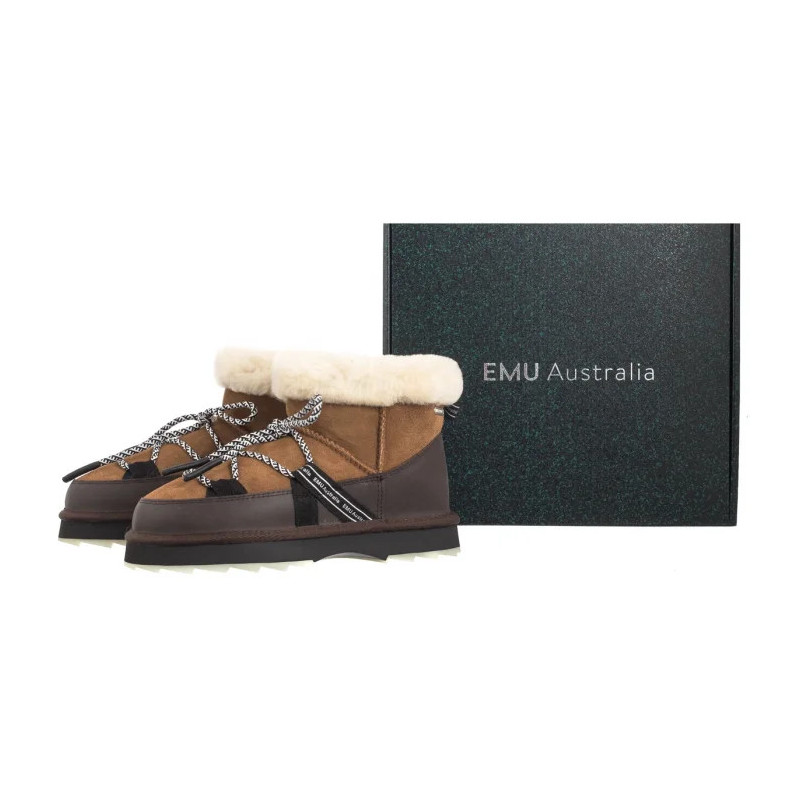 EMU Australia Blurred Micro Chestnut W13129 (EM512-b) shoes