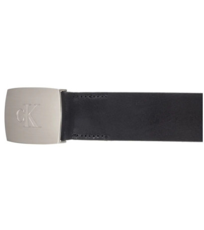 Calvin Klein Leather Clamp Buckle 38mm Black K50K512606 BEH (CK588-a) belt