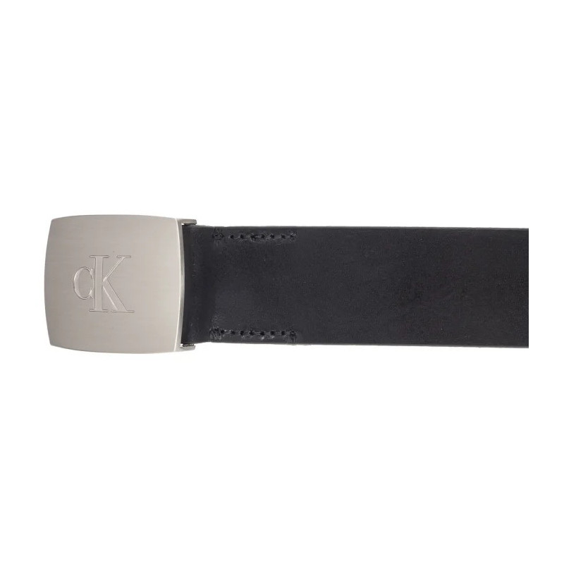 Calvin Klein Leather Clamp Buckle 38mm Black K50K512606 BEH (CK588-a) belt