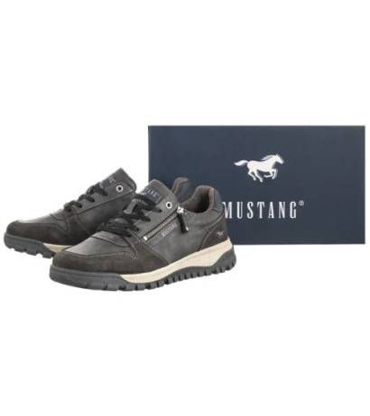 Mustang Ciemnoszare 4202-301-020 (MU552-a) shoes