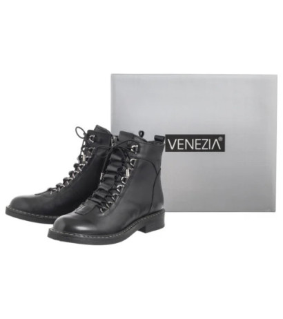 Venezia Czarne Y008LEBLOBB044 (VE795-a) shoes