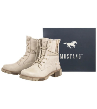 Mustang Beżowe 1443-602-243 (MU551-a) shoes