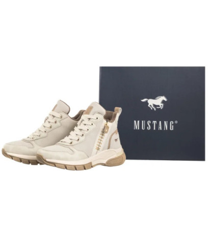 Mustang Beżowe 1481-501-243 (MU549-a) shoes