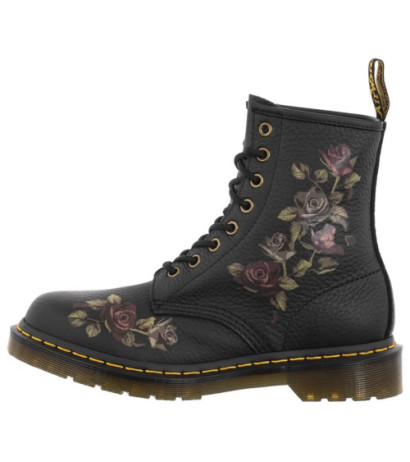 Dr. Martens 1460 Decayed Roses Classic Tumbled Nappa Black 32070001 (DR86-a) boots