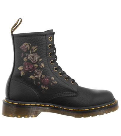 Dr. Martens 1460 Decayed Roses Classic Tumbled Nappa Black 32070001 (DR86-a) boots