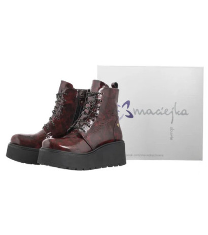 Maciejka Bordowe 06762-23/00-6  (MA1286-b) Boots