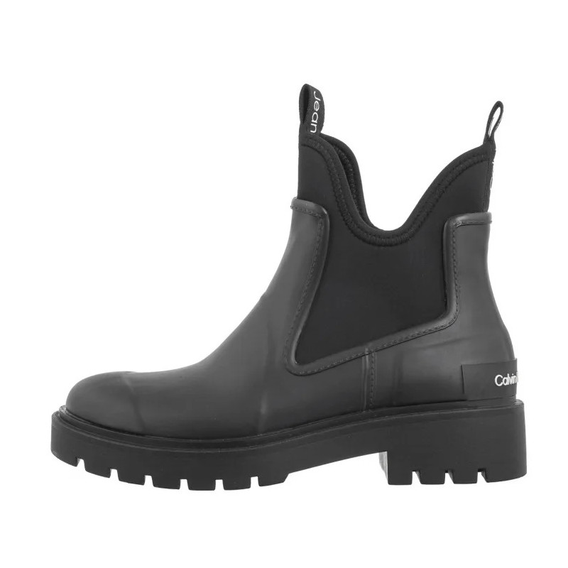 Calvin Klein Mid Rainboot Chelsea Black YW0YW01034 BDS (CK596-a) shoes