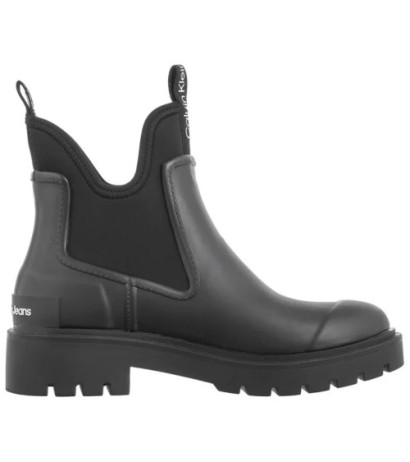 Calvin Klein Mid Rainboot Chelsea Black YW0YW01034 BDS (CK596-a) shoes