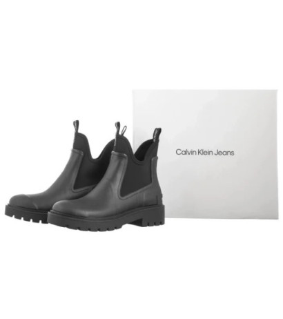 Calvin Klein Mid Rainboot Chelsea Black YW0YW01034 BDS (CK596-a) shoes