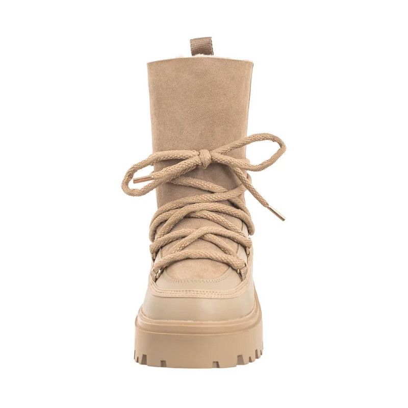 Tommy Hilfiger Real Shearling Lace-Up Snowboot Beige FW0FW08085 AEG (TH1210-a) boots