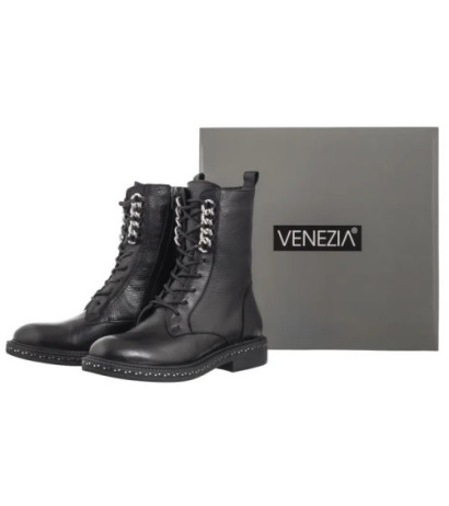 Venezia Czarne L030LEBLOB034 (VE800-a) shoes