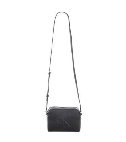 Calvin Klein Sculpted Camera Bag Deboss Black K60K612726 BEH (CK583-a) handbag