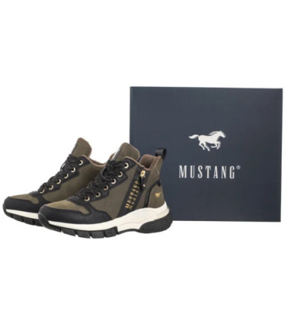 Mustang Oliwkowe 1481-501-770 (MU549-b) shoes