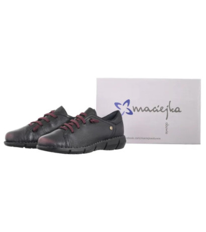 Maciejka Czarne P2115-01/00-1 (MA1283-a) shoes