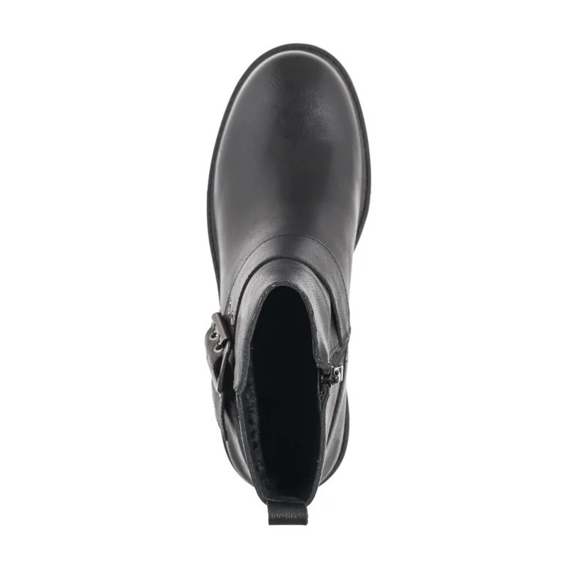 Sergio Leone Czarne BT 720-S (SL547-a) shoes