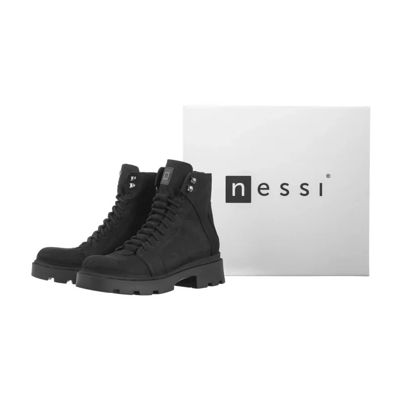 Nessi Czarne 24673 9 (NE414-a) shoes