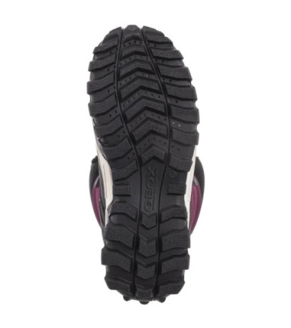 Geox J Himalaya G.B Abx A - Nyl+Dbk Bordeaux/Black J46FTA 0FU50 C0044 (GE199-a) boots