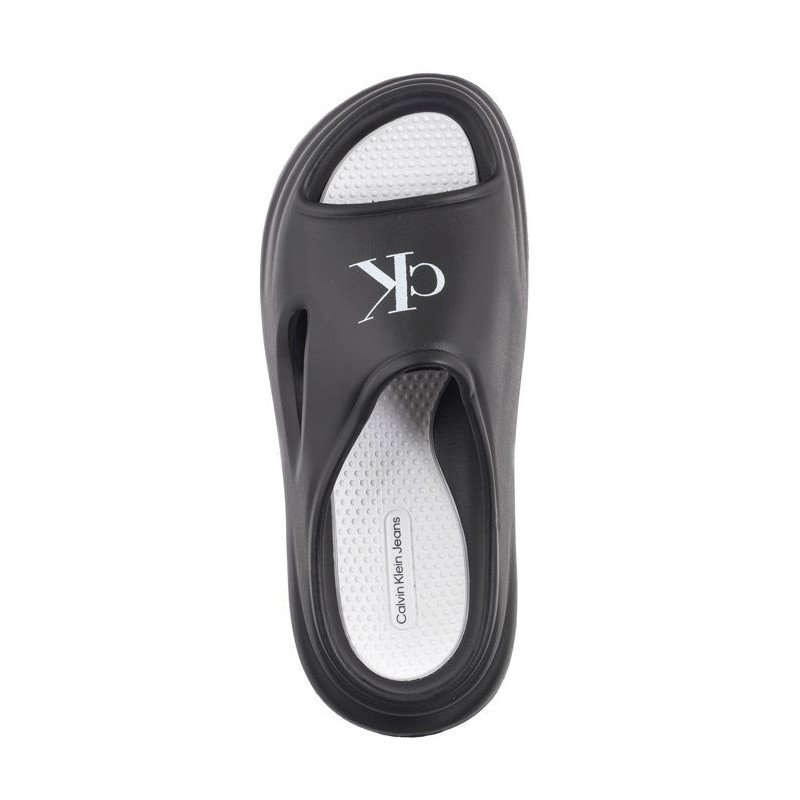 Calvin Klein Foam Slide V3X0-80930-0083 999 Black (CK493-a) Women's Shoes/Flip Flops