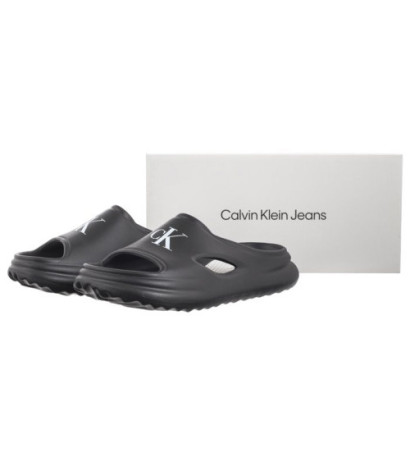 Calvin Klein Foam Slide V3X0-80930-0083 999 Black (CK493-a) Women's Shoes/Flip Flops