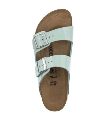 Birkenstock Arizona Patent Surf Green 1026963 (BK52-n) Women's Shoes/Flip Flops