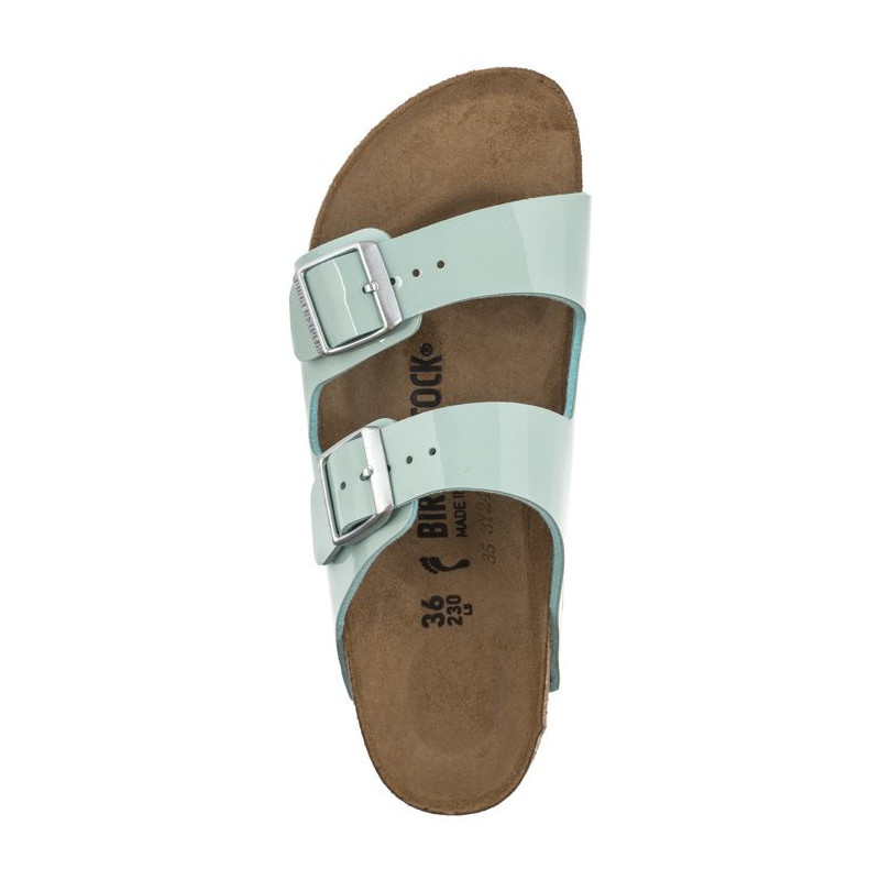 Birkenstock Arizona Patent Surf Green 1026963 (BK52-n) Women's Shoes/Flip Flops