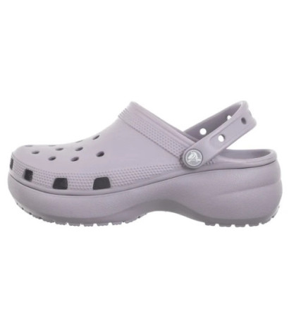 Crocs Classic Platform Clog W Pale Blush 206750-6RL (CR211-i) Women's Shoes/Flip Flops