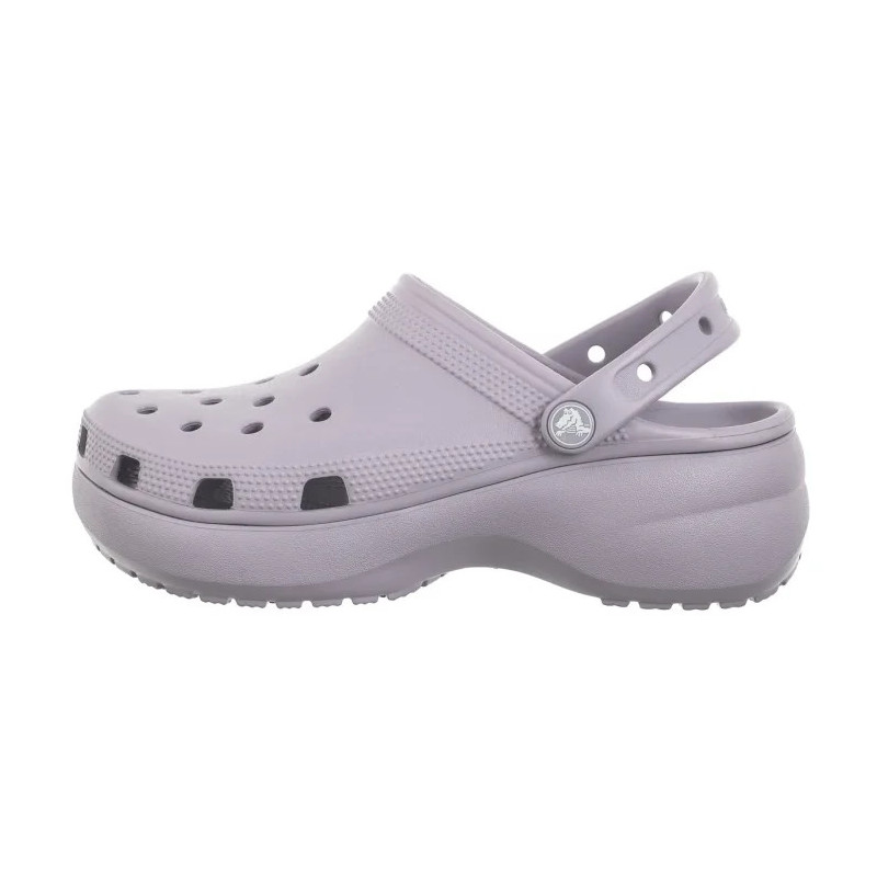 Crocs Classic Platform Clog W Pale Blush 206750-6RL (CR211-i) Women's Shoes/Flip Flops