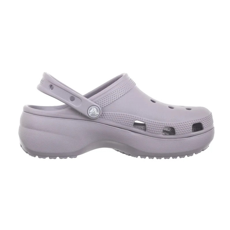 Crocs Classic Platform Clog W Pale Blush 206750-6RL (CR211-i) Women's Shoes/Flip Flops