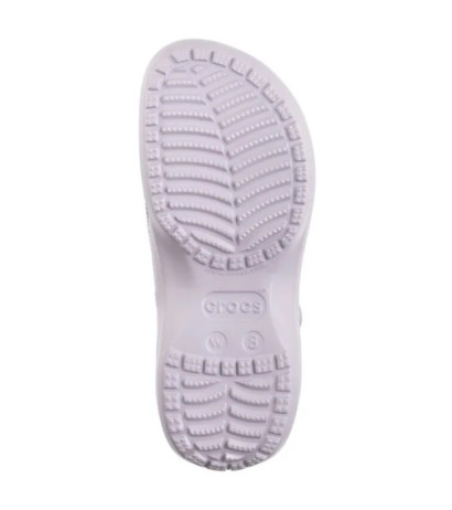 Crocs Classic Platform Clog W Pale Blush 206750-6RL (CR211-i) Women's Shoes/Flip Flops