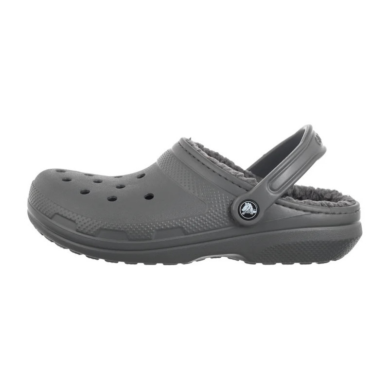 Crocs Classic Lined Clog Slate Grey/Smoke 203591-0EX (CR266-e) Women's Shoes/Flip Flops