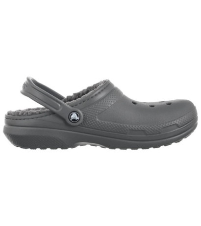 Crocs Classic Lined Clog Slate Grey/Smoke 203591-0EX (CR266-e) Women's Shoes/Flip Flops