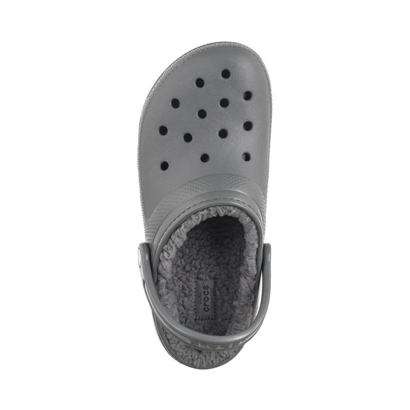 Crocs Classic Lined Clog Slate Grey/Smoke 203591-0EX (CR266-e) Women's Shoes/Flip Flops