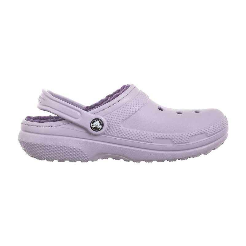 Crocs Classic Lined Clog Mauve Mist 203591-5PU (CR266-f) Women's Shoes/Flip Flops