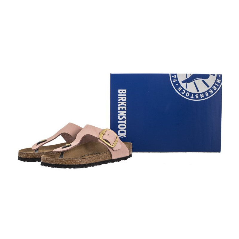 Birkenstock Gizeh Big Buckle Soft Pink 1027095 (BK196-b) Women's Shoes/Flip Flops