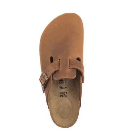 Birkenstock Boston BS Cognac 1028310 (BK207-c) Women's Shoes/Flip Flops