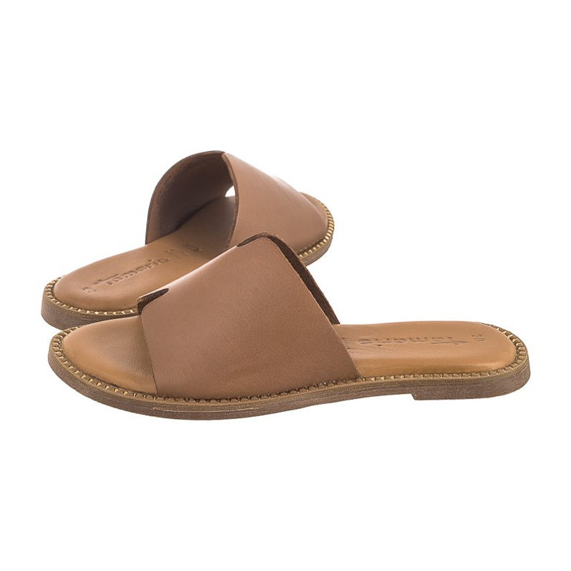 Tamaris Brązowe 1-27135-42 305 Cognac (TM484-b) Women's Shoes/Flip Flops