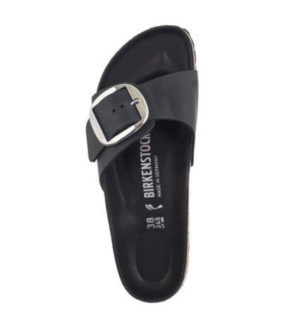 Birkenstock Madrid Big Buckle Black 1006523 (BK248-a) Women's Shoes/Flip Flops