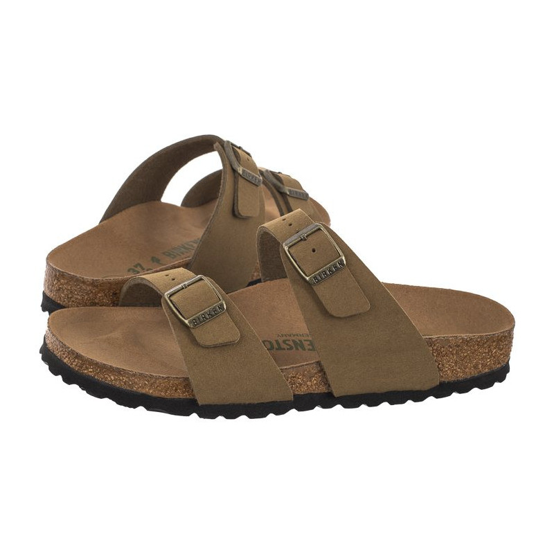 Birkenstock Sydney BS Soft Birki Vegan Pine Green 1027961  (BK258-b) Women's Shoes/Flip Flops