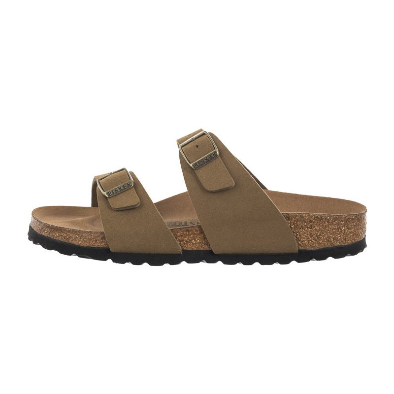 Birkenstock Sydney BS Soft Birki Vegan Pine Green 1027961  (BK258-b) Women's Shoes/Flip Flops