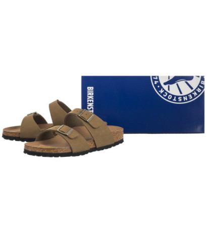 Birkenstock Sydney BS Soft Birki Vegan Pine Green 1027961  (BK258-b) Women's Shoes/Flip Flops