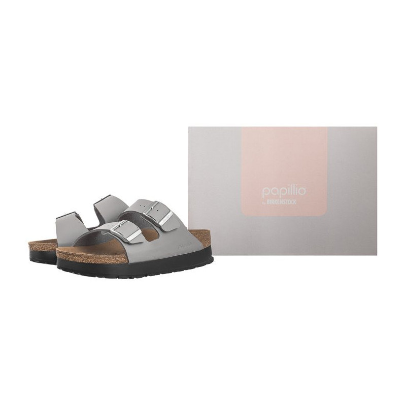 Papillio Arizona Pap Flex Platform Stone Coin 1028439 (PP12-d) Women's Shoes/Flip Flops