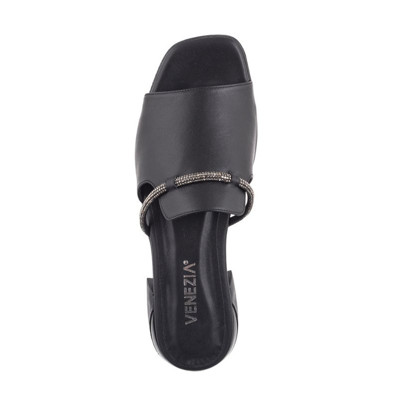 Venezia Czarne 08-330 Black (VE768-a) Women's Shoes/Flip Flops